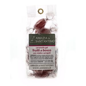 CARAMELLE GEL FRUTTI DI BOSCO, MIELE E PROPOLI 100g