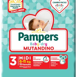 Pampers Mutandino Baby Dry 10 Pezzi