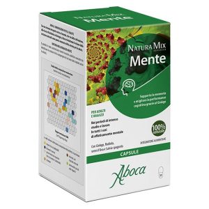 Aboca Natura Mix Advanced Mente Integratore Alimentare Mente 50 Opercoli
