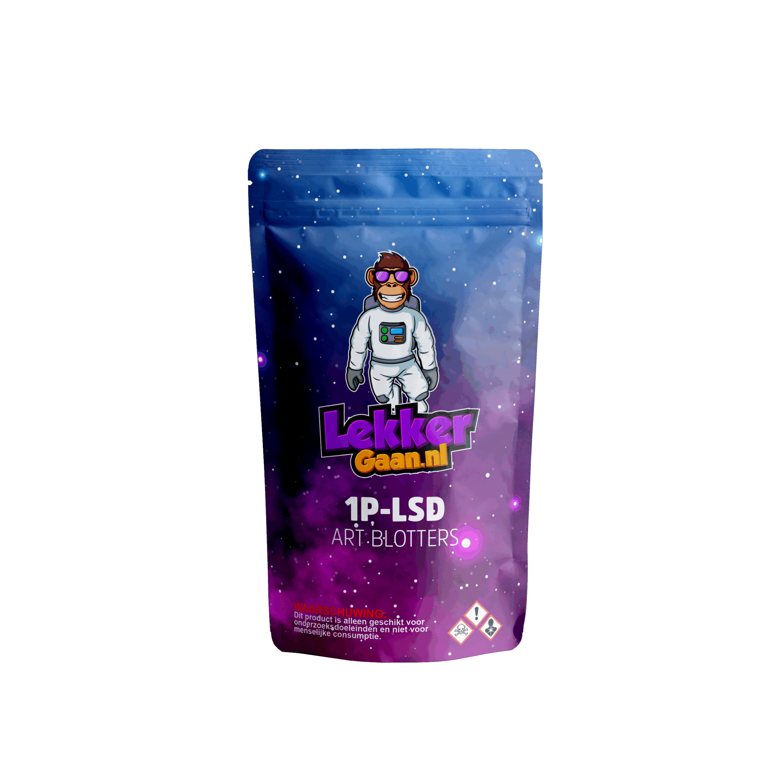 Lekker Gaan | 1P-LSD Art Blotters – 150mcg