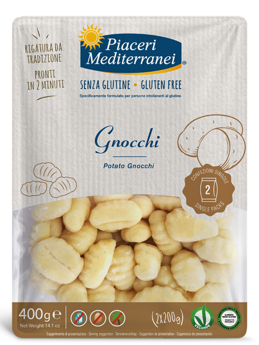 Piaceri Mediterranei Gnocchi Senza Glutine 400g