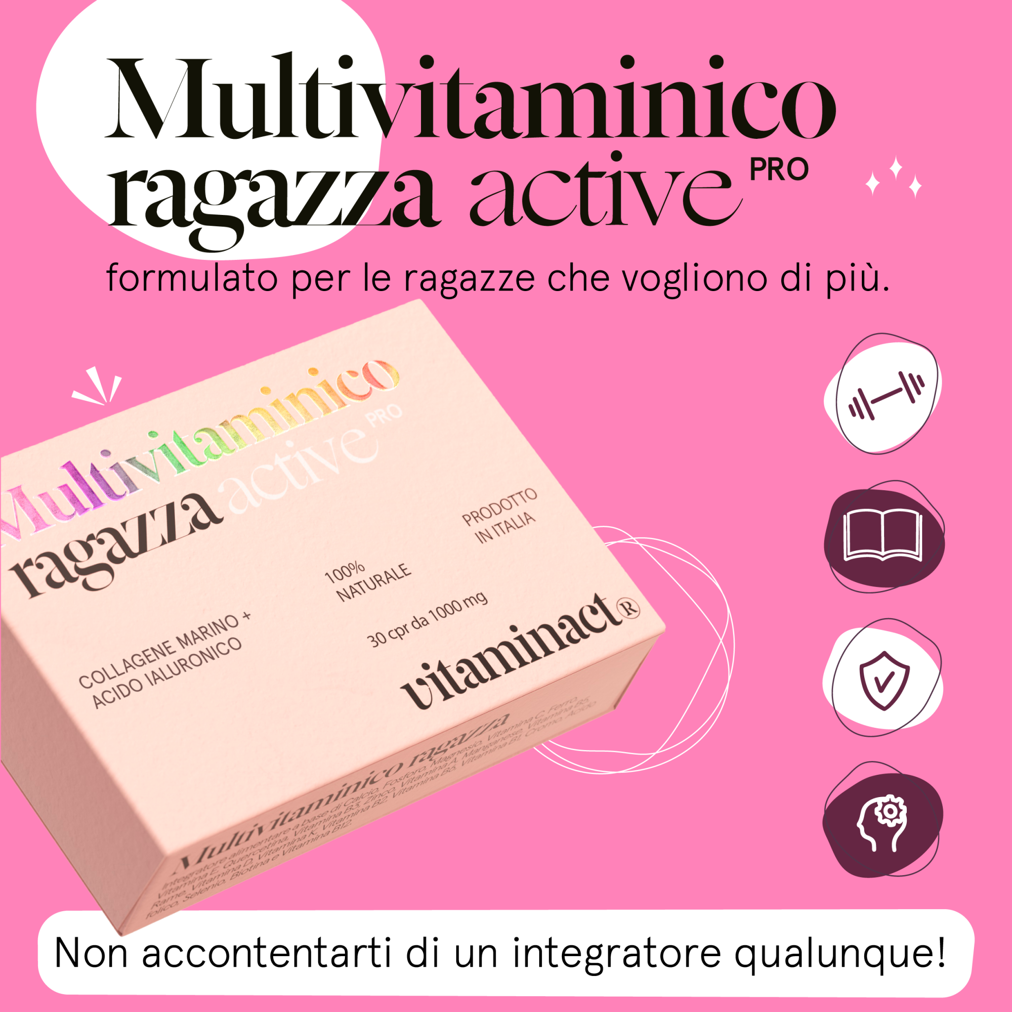 Multivitaminico Ragazza Active Pro - immagine 3