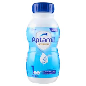 APTAMIL Nutribiotik 1 – Latte per Lattanti Liquido, dalla nascita al 6° mese, 500ml