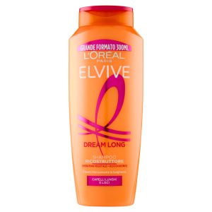 Elvive Dream Long Shampoo Ricostruttore, per Capelli Lunghi e Lisci 300 ml