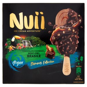 NUII Cioccolato Fondente e Noci del Brasile 3×69 g