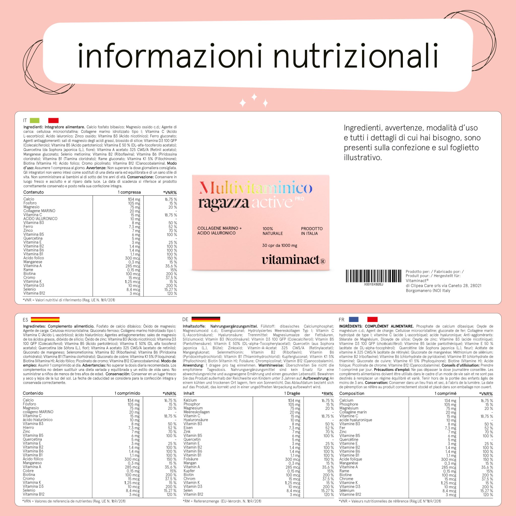 Multivitaminico Ragazza Active Pro - immagine 8