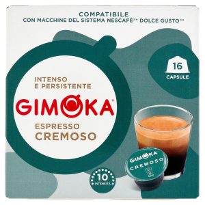 Gimoka Espresso Cremoso Compatibile Nescafè* Dolce Gusto* 16 Capsule 112 g