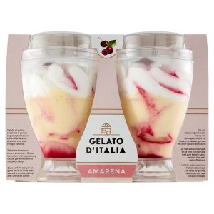 Gelato d’Italia Coppe Gelato Amarena 2×90 g