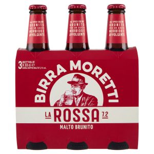 Birra Moretti la Rossa 7.2 3×33 cl