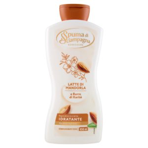 Spuma di Sciampagna Benessere Latte di Mandorla e Burro di Karitè Bagnodoccia crema Idratante 650 ml