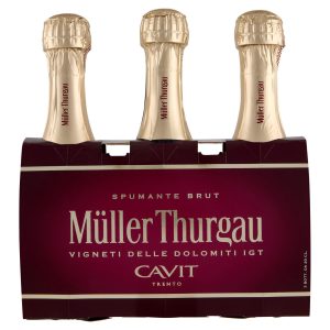 Cavit Müller Thurgau Vigneti delle Dolomiti IGT Spumante Brut 3 x 20 cl