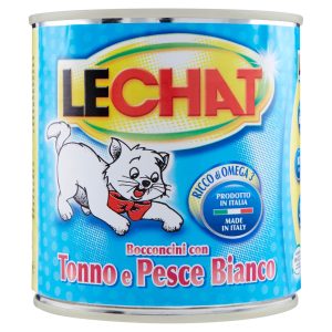 Lechat Bocconcini con Tonno e Pesce Bianco 
720 g