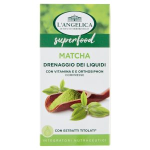 L’Angelica superfood Matcha Drenaggio dei Liquidi 60 compresse 30 g