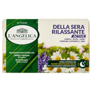 L’Angelica Le Tisane Della Sera Rilassante Active 18 Filtri 27,9 g