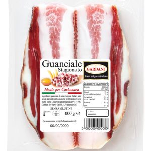 Guanciale Stagionato a fette g. 200