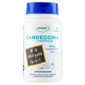 Smapiù Candeggina in Pastiglie Neutra 40 pz