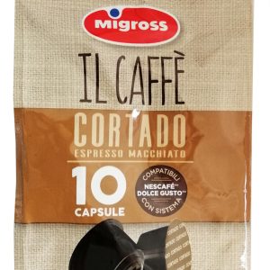Migross Caffè Cortado 10 capsule compatibili Nescafé®* Dolcegusto®*