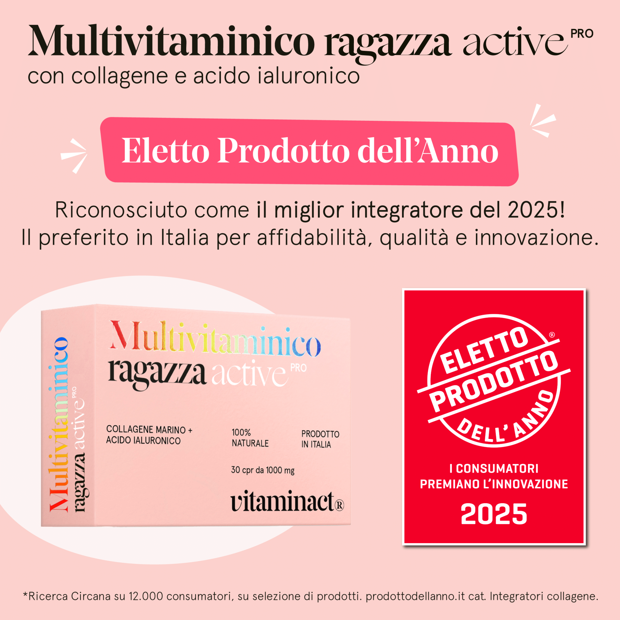 Multivitaminico Ragazza Active Pro - immagine 2