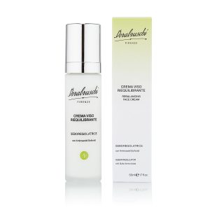 Crema viso riequilibrante con aminoacidi solforati
