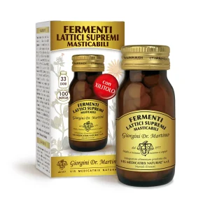 Dr Giorgini Fermenti Lattici Supremi Masticabili 100 pastiglie