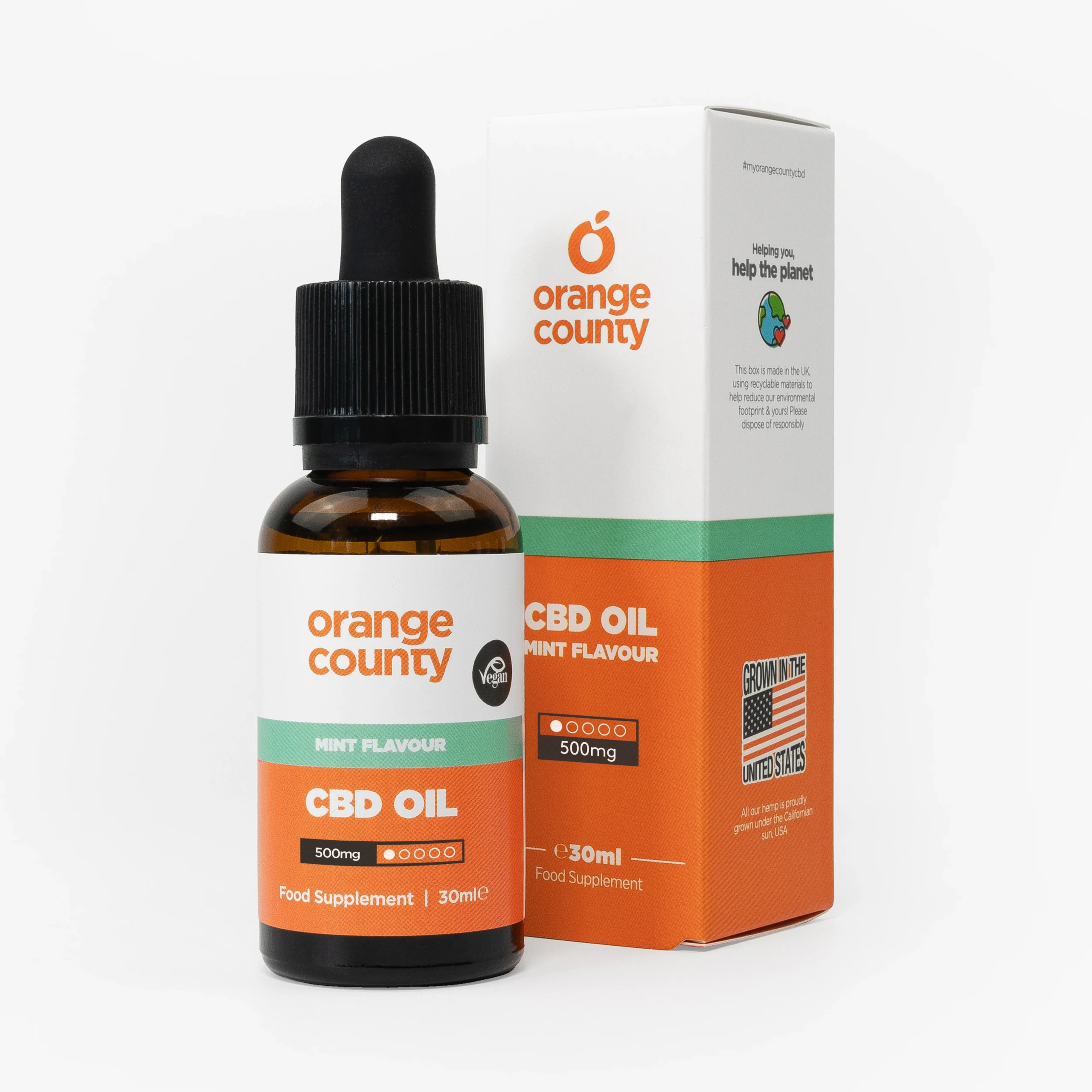 Orange Country | Mint CBD Oil