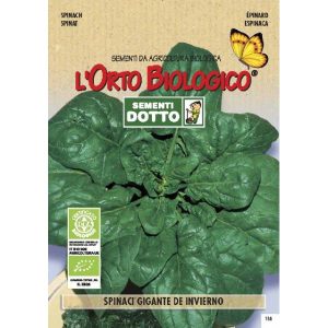 L’Orto Biologico – Spinacio Gigante De Invierno