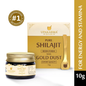 Upakarma | Pure Shilajit Resin with Gold Dust