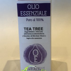 NATURETICA – Tea Tree Olio Essenziale Puro 100% Integratore Alimentare 10ml Codice Minsan. 920969918