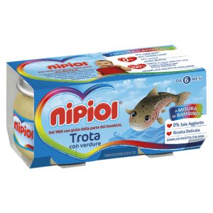 Omogeneizzati Trota con Verdure Nipiol