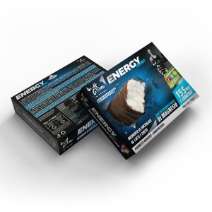 Quadripack Barrette Energy con L-Carnitina; Gusto Cocco e Cioccolato