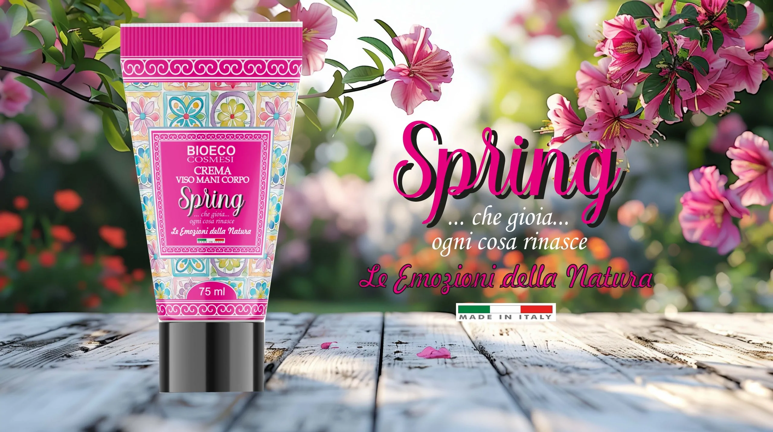 CREMA VISO MANI CORPO SPRING 75ml