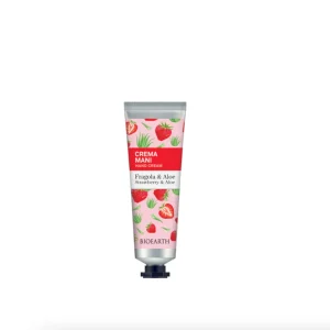 Crema Mani Fragola & Aloe 30 ml Bioearth