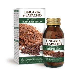 Dr Giorgini Uncaria e Lapacho Estratto Integrale Secco 180 Pastiglie
