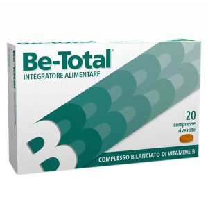 Be-Total Integratore Alimentare Energetico a Base di Vitamine B 20 Compresse