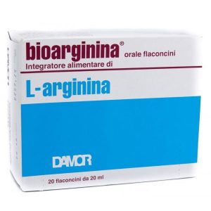 Bioarginina Orale Integratore Alimentare a Base di L-arginina 20 Flaconcini