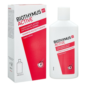 Biothymus Ac Active Donna Shampoo Ristrutturante Anticaduta Capelli Sfibrati 200 Ml