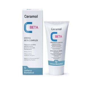 Unifarco Ceramol Crema Beta-Complex Trattamento Antinfiammatorio Per Eczemi E Dermatiti 150 Ml