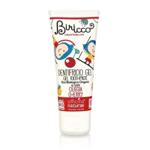 Dentifricio Gel Bimbi Ciliegia Biricco Officina Naturae