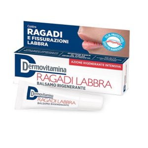 Dermovitamina Balsamo Rigenenrante Ragadi Labbra 8 Ml