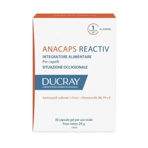 Ducray Anacaps Reactiv Integratore Alimentare Per Capelli 30 Capsule