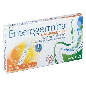 Enterogermina 10 flaconi 4MLD/5ML