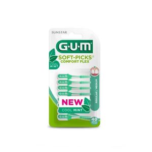 Gum Soft Pick Mint S Scovolini 40 Pezzi