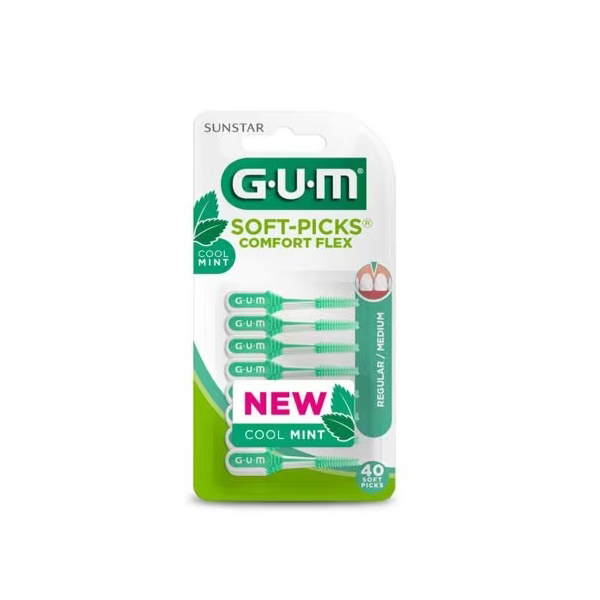 Gum Soft Pick Mint S Scovolini 40 Pezzi