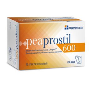 Farmitalia Srl Peaprostil 600 Integratore Alimentare 16 Stick Pack Orosolubili