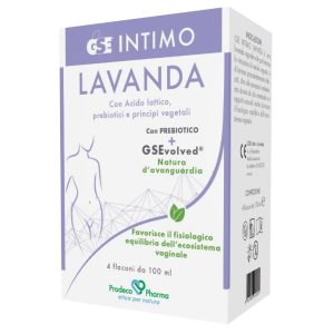 Gse Intimo Lavanda Detergente 4 Flaconi Monodose 100 Ml