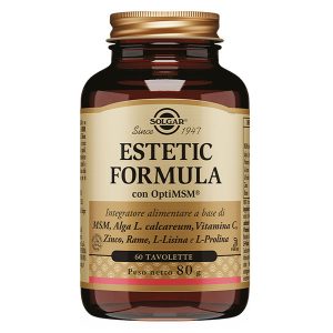 Solgar Estetic Formula Integratore Capelli Pelle e Unghie 60 Tavolette