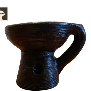 Brucia Essenze colore Nero per Incenso (luban) in Grani. Incensiere in Terracotta Fatto a Mano.