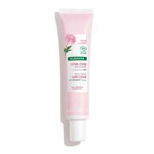 Klorane Crema Leggera Peonia Bio Lenitiva Viso E Collo 40 Ml
