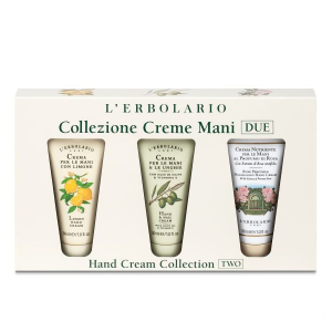 L’Erbolario – Collezione Mani Unghie Limone e Rose Confezione 3 Pezzi