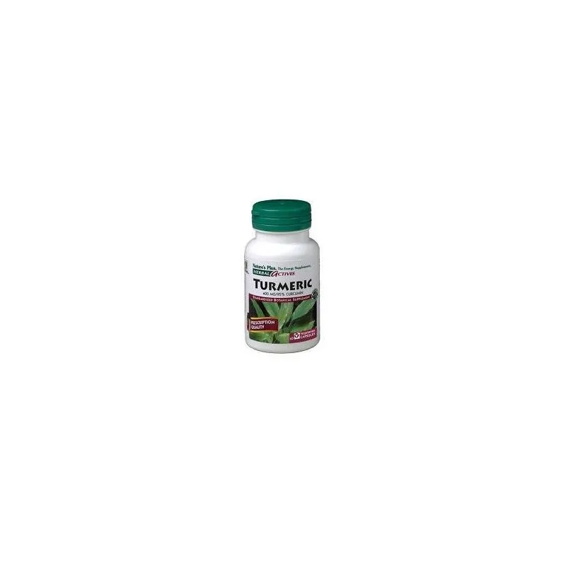 Herbal Actives Curcuma 60 Capsule Natures plus